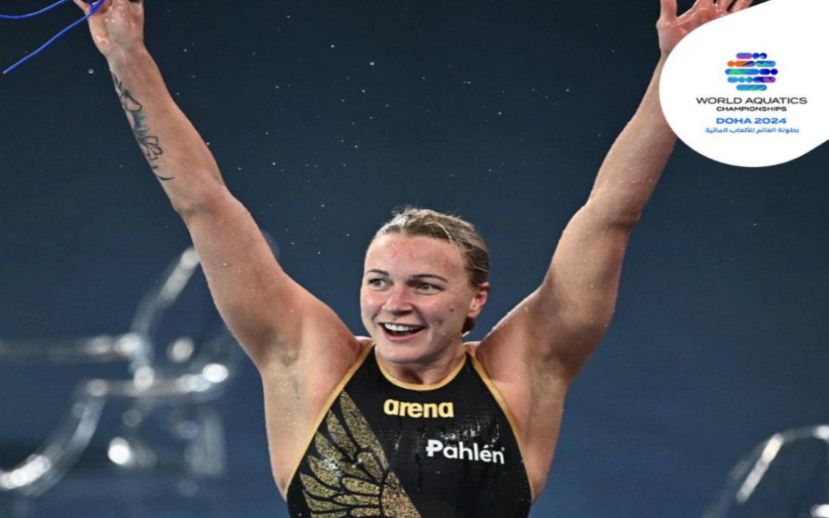 Mundial de Natación 2024: Sarah Sjöström agiganta su leyenda en Doha | Video