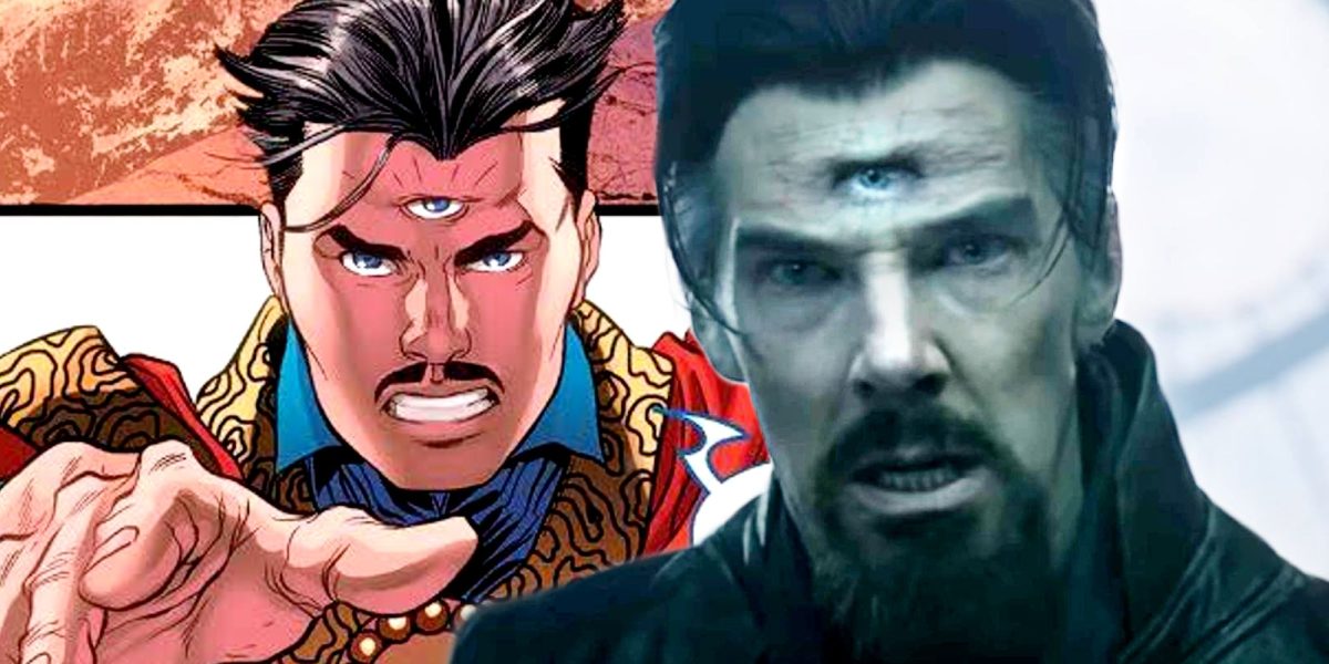 Por qué Doctor Strange obtiene un tercer ojo al final de Multiverse Of Madness
