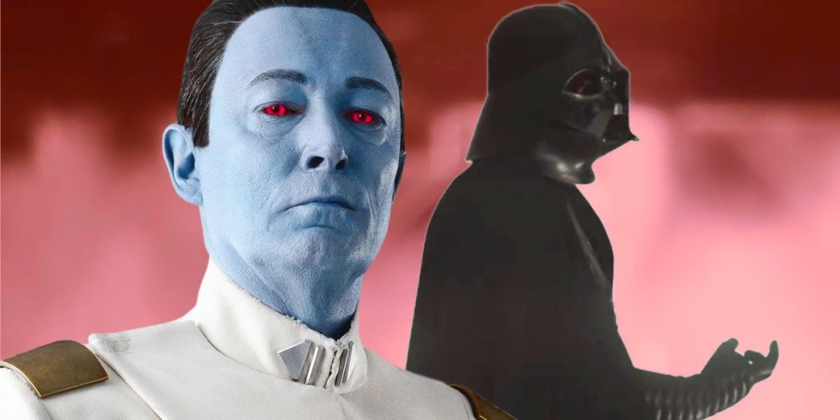 Por qué Thrawn fue el primer imperial que pudo desafiar a Darth Vader (sin ser ejecutado)