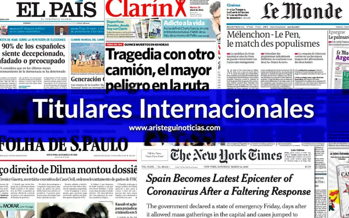Posible fraude de tráfico de órganos en EU; fiscal pedirá duplicar sentencia a Cristina Kirchner y más | Primeras planas del mundo 26/02/2024