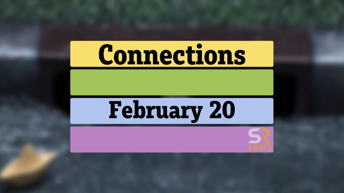 Respuestas y sugerencias de Connections de hoy para el 20 de febrero de 2024 (rompecabezas n.° 253)