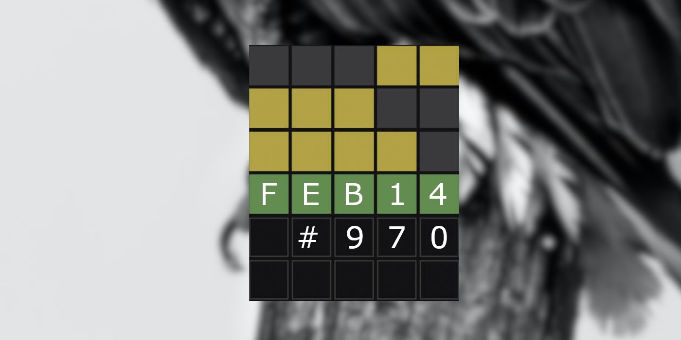 Respuestas y sugerencias de Wordle de hoy para el 14 de febrero de 2024 (rompecabezas n.° 970)