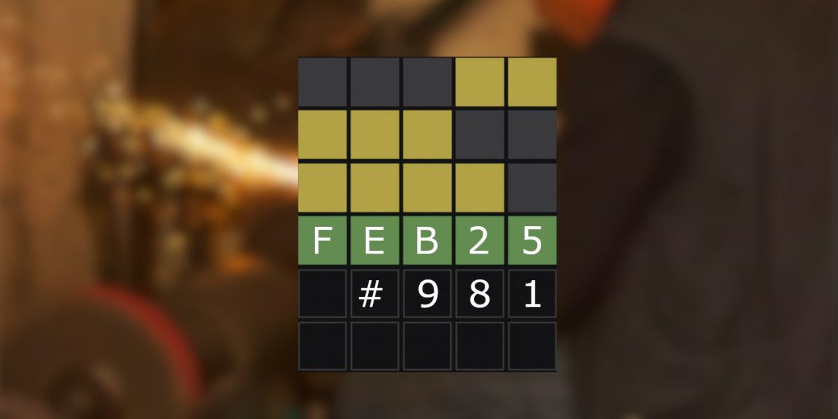 Respuestas y sugerencias de Wordle de hoy para el 25 de febrero de 2024 (rompecabezas n.° 981)