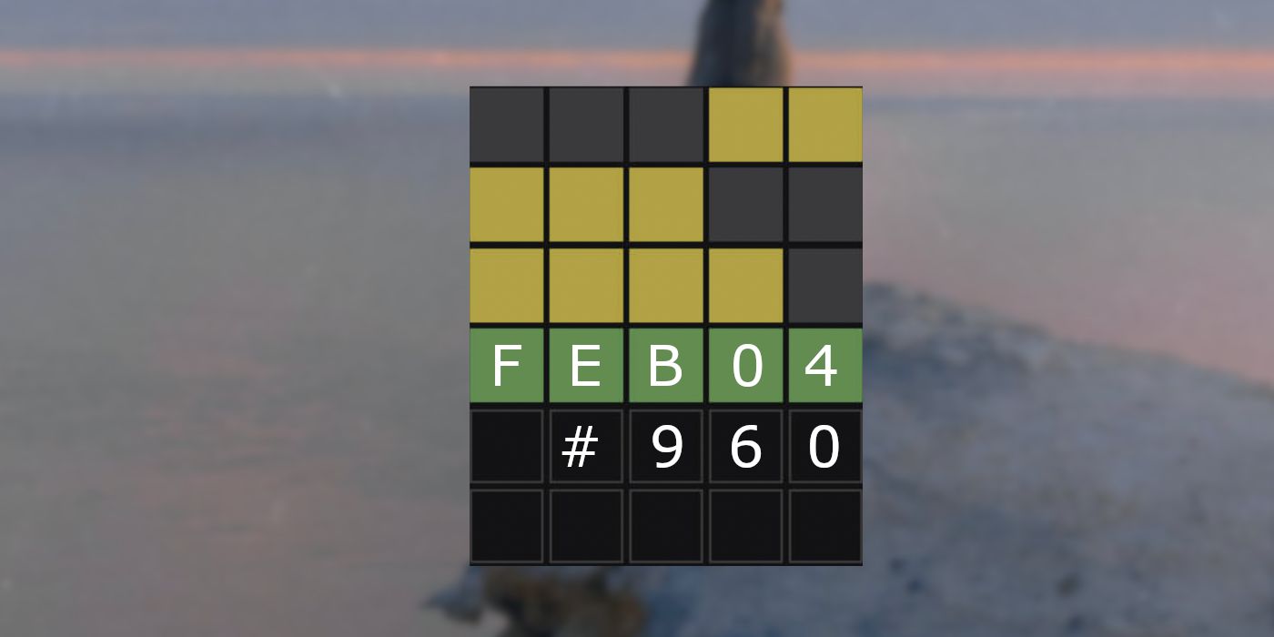 Respuestas y sugerencias de Wordle de hoy para el 4 de febrero de 2024 (rompecabezas n.° 960)