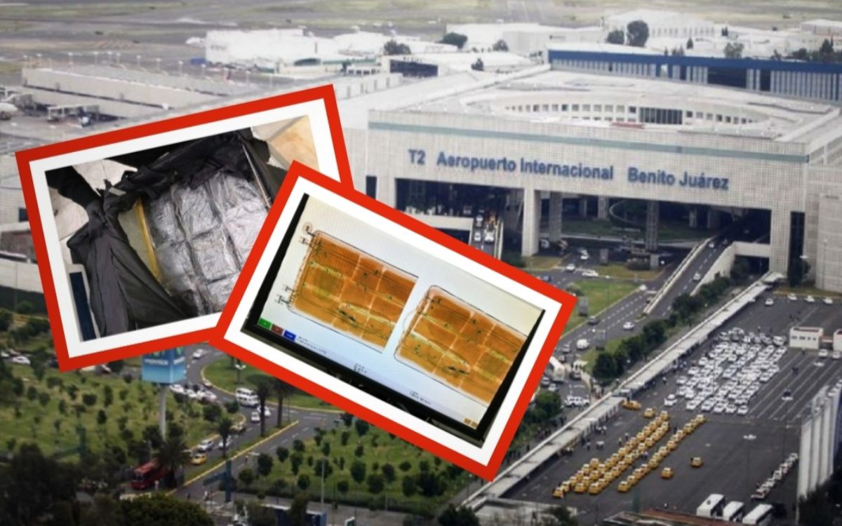 SEMAR aseguró más de 17 kilos de droga en el AICM