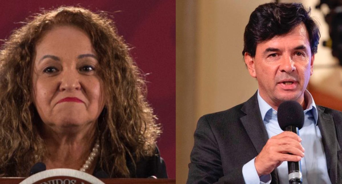 Sanjuana Martínez revela presunto audio de Jesús Ramírez Cuevas y amaga: 'los tengo grabados a tod@s'