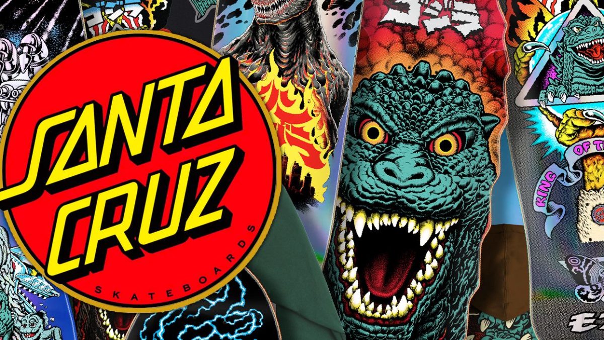 Santa Cruz Skateboards revela la colaboración del 70 aniversario de Godzilla