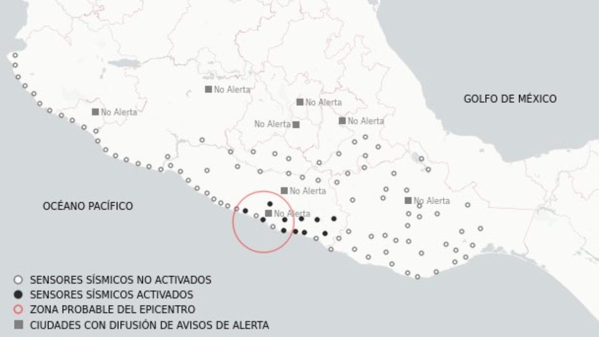 Se registra sismo en Acapulco, Guerrero