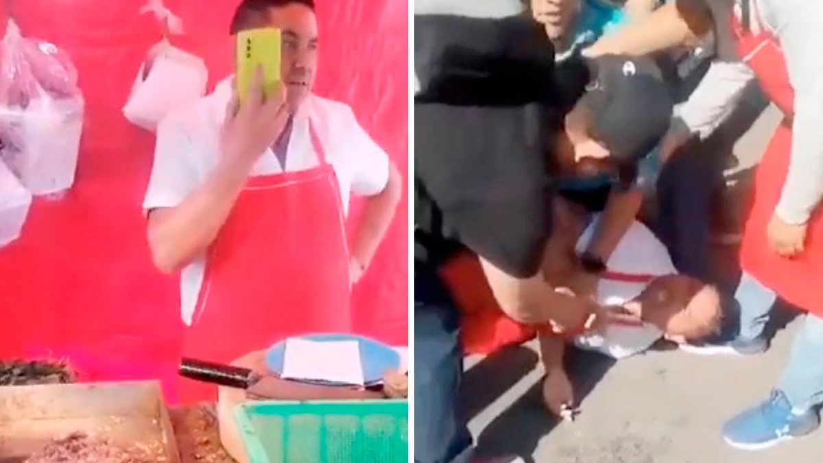 Taquero en CDMX amenaza a mujer con un machete y asegura tener pistola para secuestros | Video