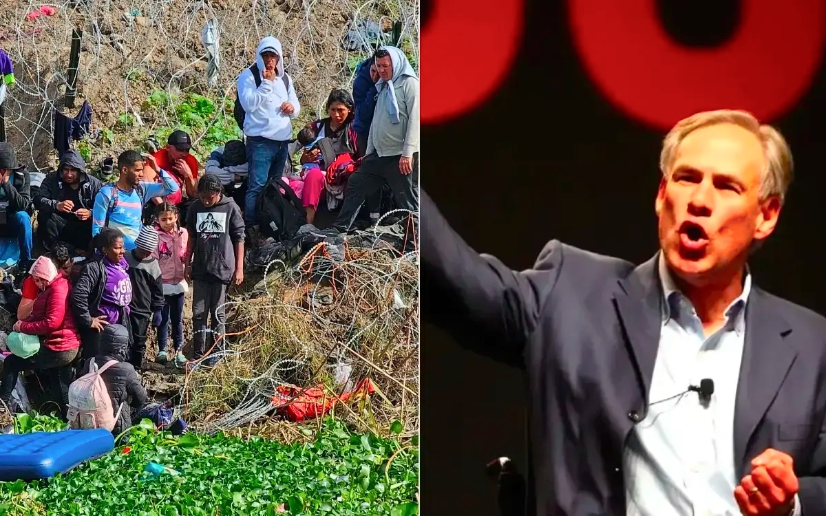 Texas construirá campamento militar en frontera con México para detener la migración