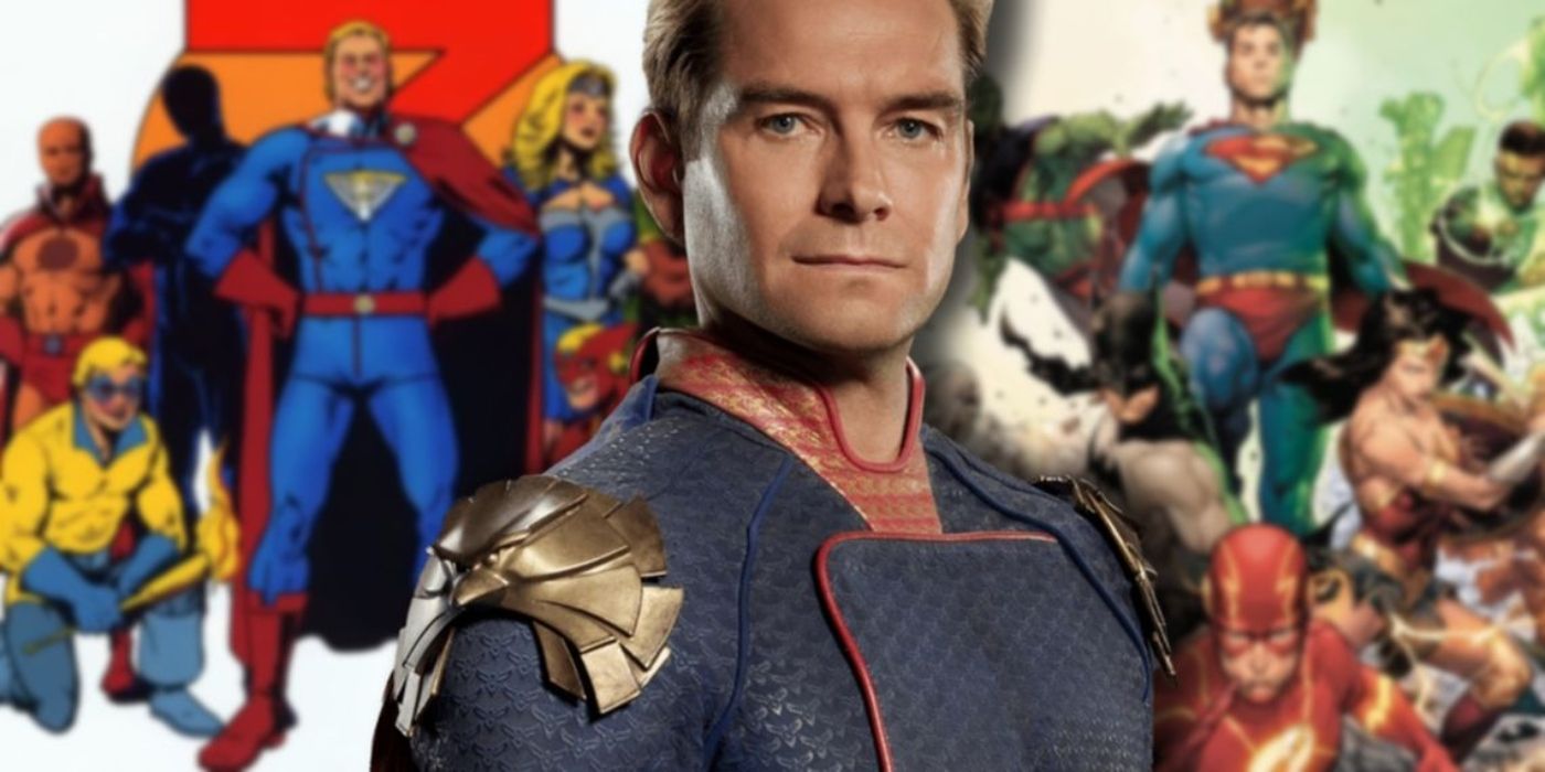 The Boys se desarrolló originalmente en el Universo DC (con crossovers de la Liga de la Justicia)