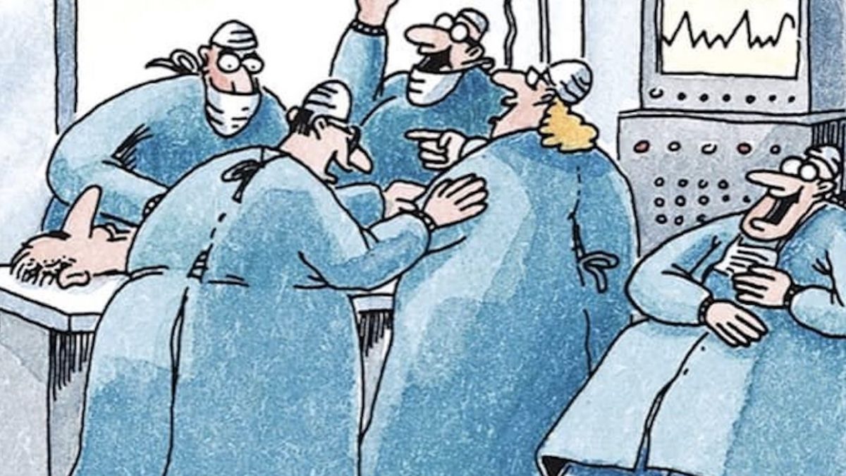 The Far Side: 10 de las tiras más surrealistas sobre médicos