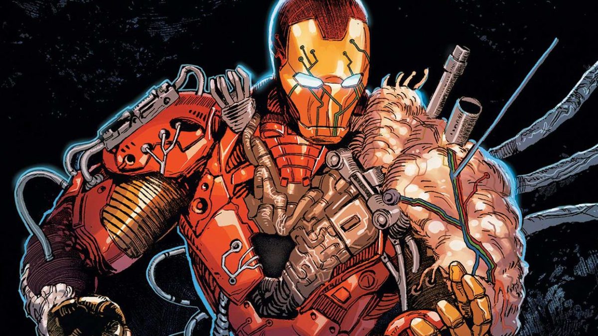 Tony Stark se convierte en el combustible de la pesadilla del horror corporal cuando se convierte en el Iron Man inverso