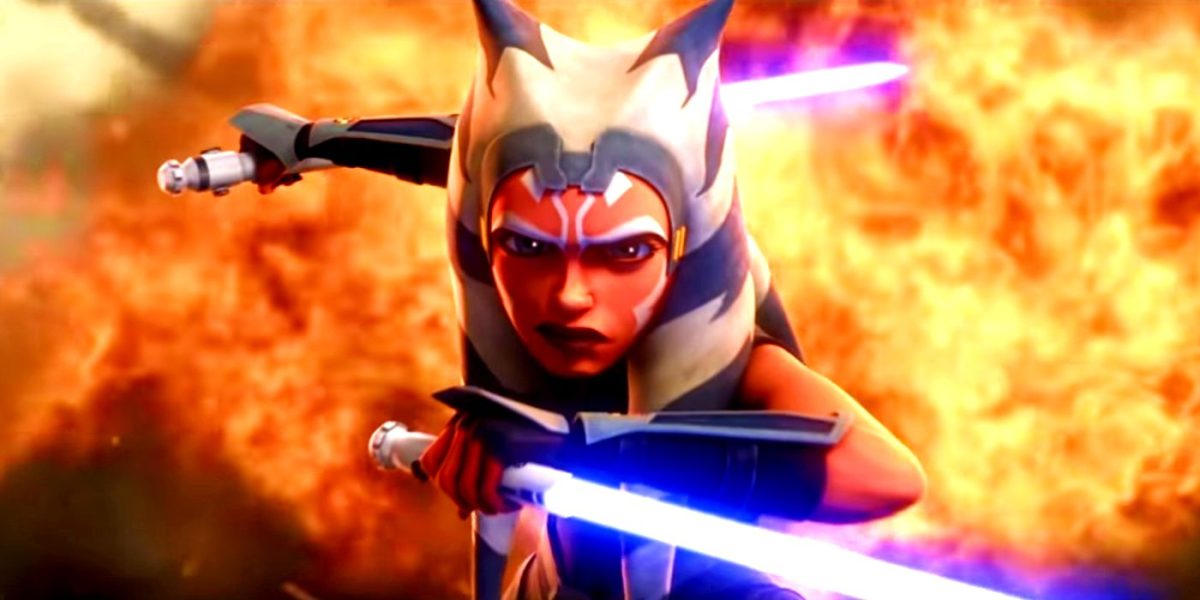 Un acróbata de Star Wars se une a dos increíbles cosplayers de Ahsoka