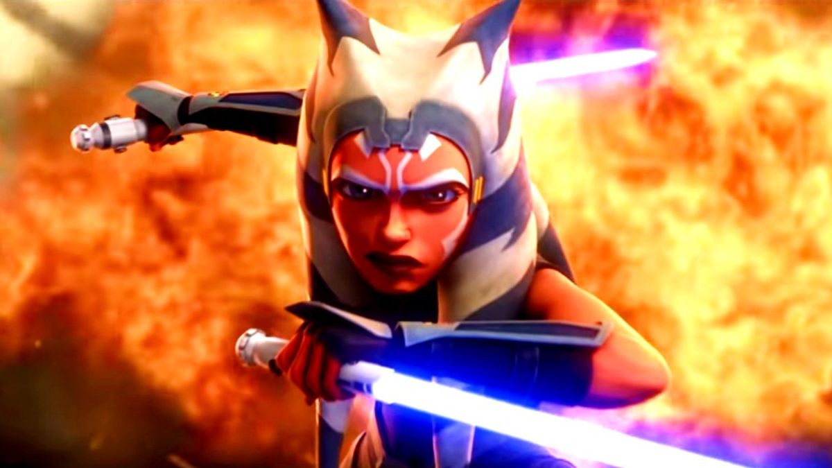Un acróbata de Star Wars se une a dos increíbles cosplayers de Ahsoka