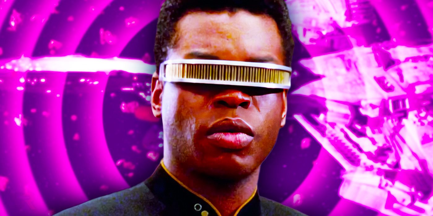 VISOR de Geordi hecho Star Trek: LeVar Burton de TNG “un mejor actor”