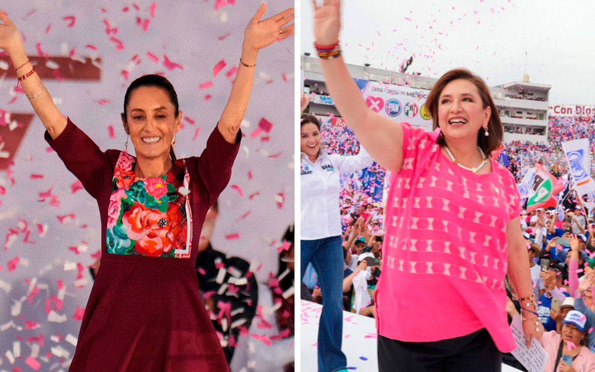 '¿La traicionó el subconsciente?'; Xóchitl coincide con Sheinbaum en que México tiene dos caminos  | Video