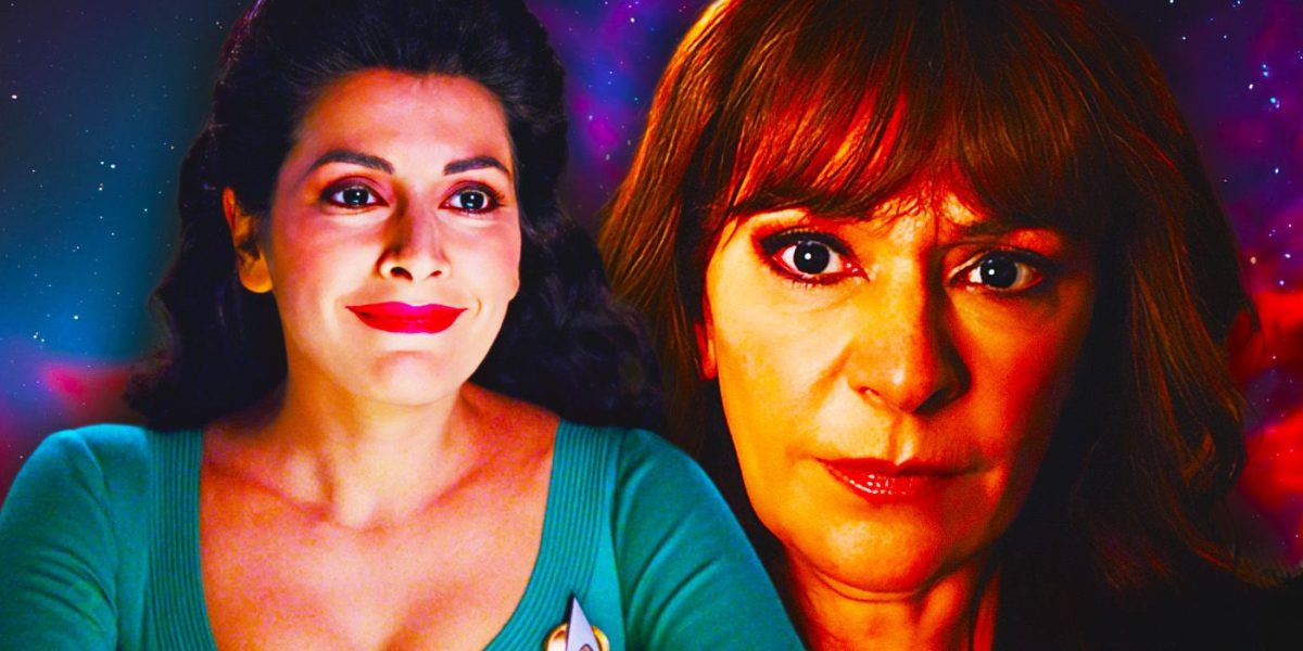 ¿Qué edad tiene la consejera Troi en TNG y Star Trek: Picard?