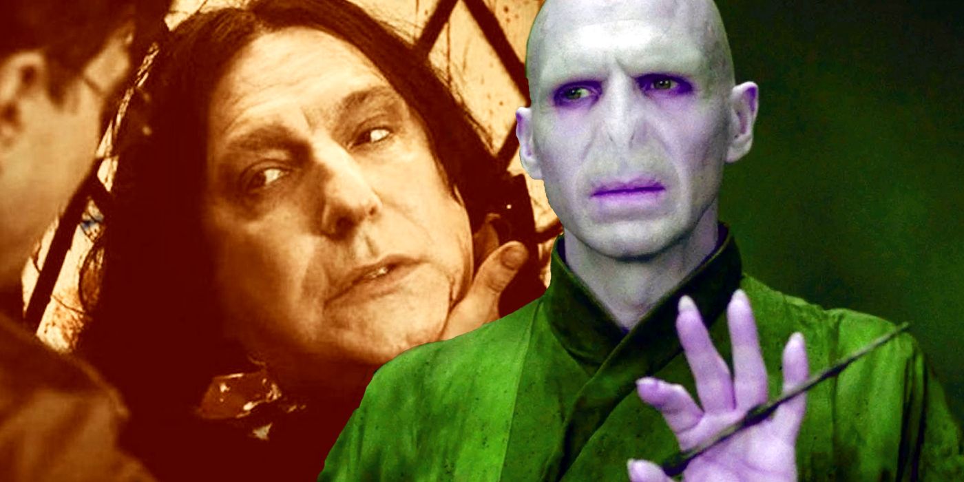 Harry Potter: Por qué Voldemort no usó Avada Kedavra en Snape