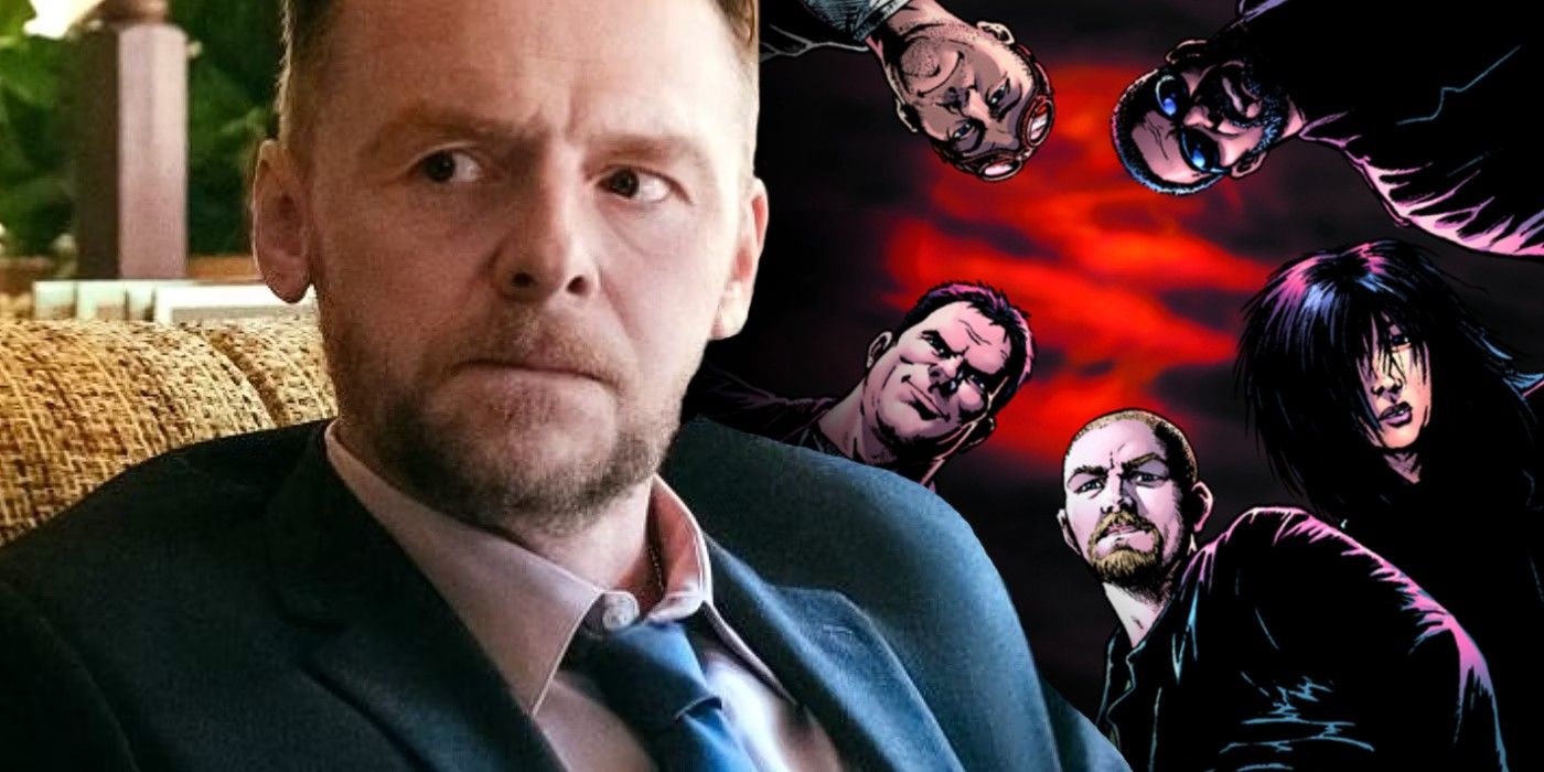 "Podría haber sido un poco cabrón": los chicos no pidieron permiso para usar la imagen de Simon Pegg