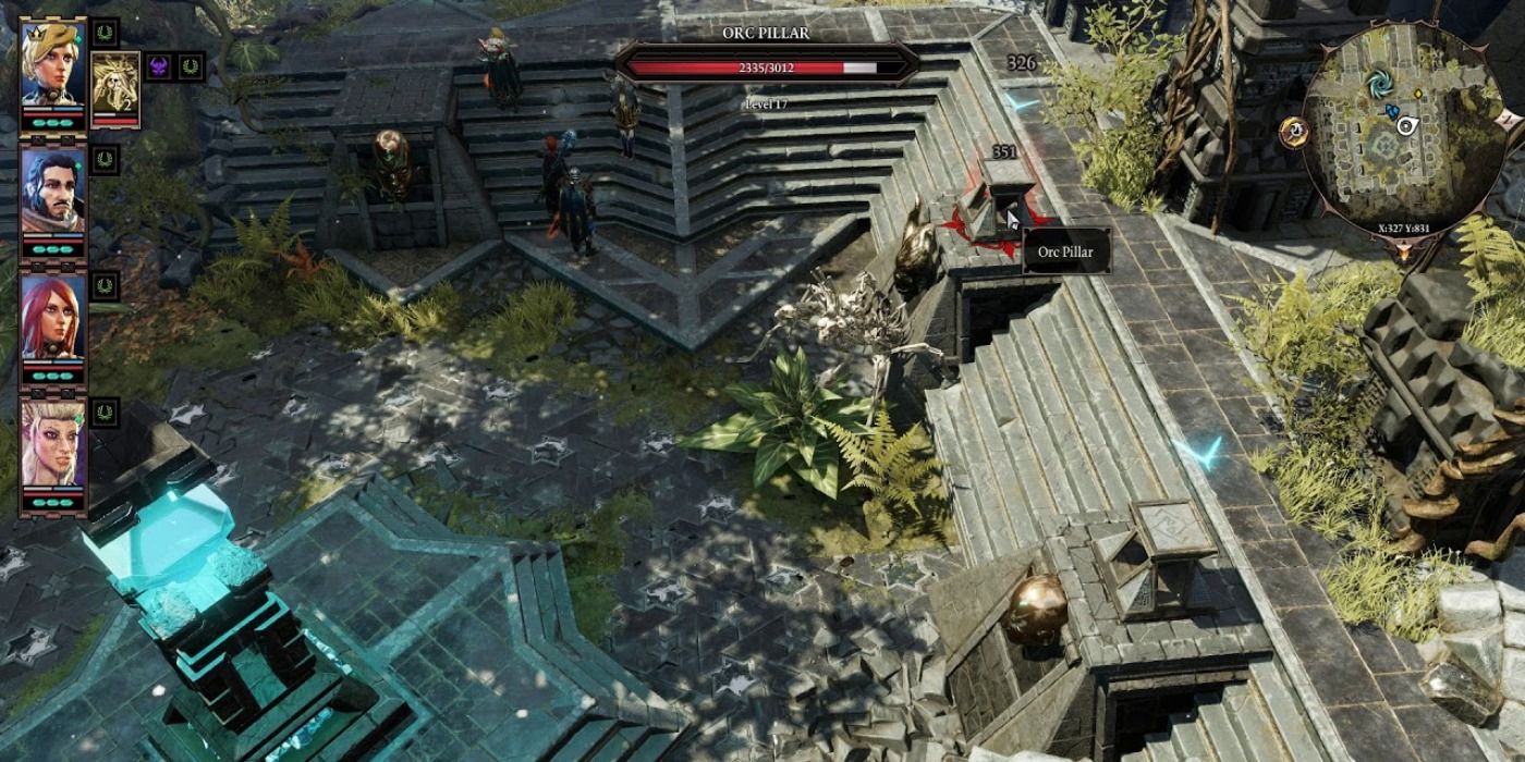 Entrada al rompecabezas lunar de Divinity Original Sin 2