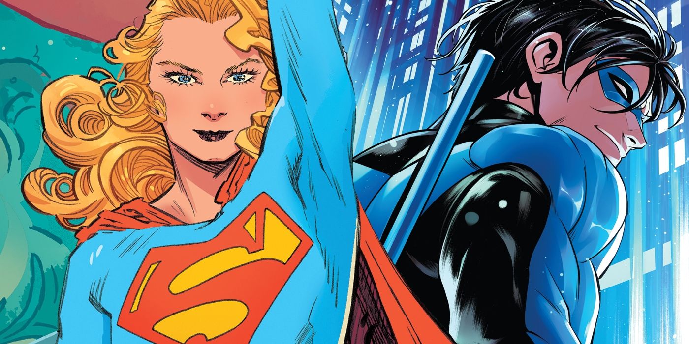 Se revela el romance de Nightwing y Supergirl por qué ella no lo soporta