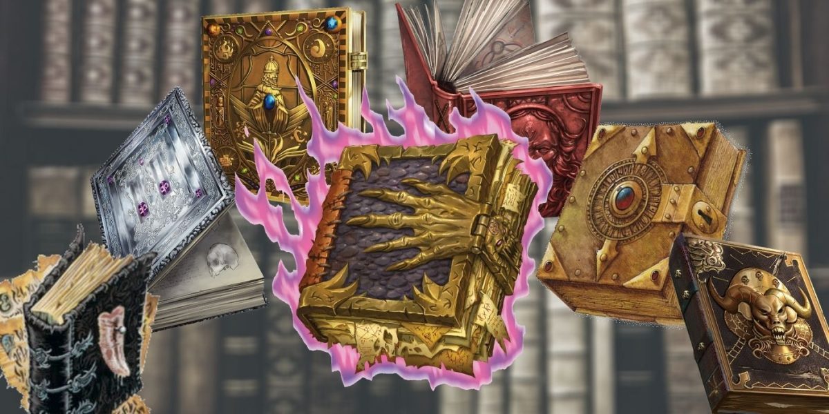 10 maravillosos libros de D&D en el caldero de todo de Tasha