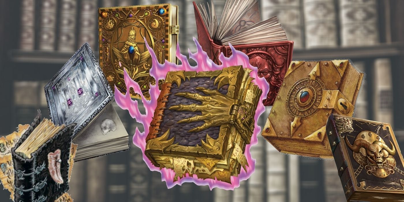 10 maravillosos libros de D&D en el caldero de todo de Tasha