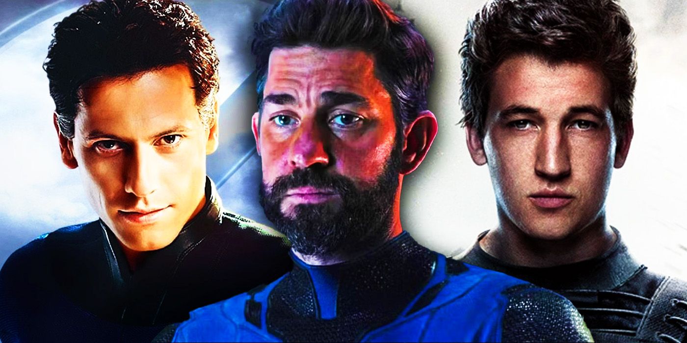 5 actores de Reed Richards unen fuerzas como el nuevo equipo multiverso de Marvel en el arte del MCU