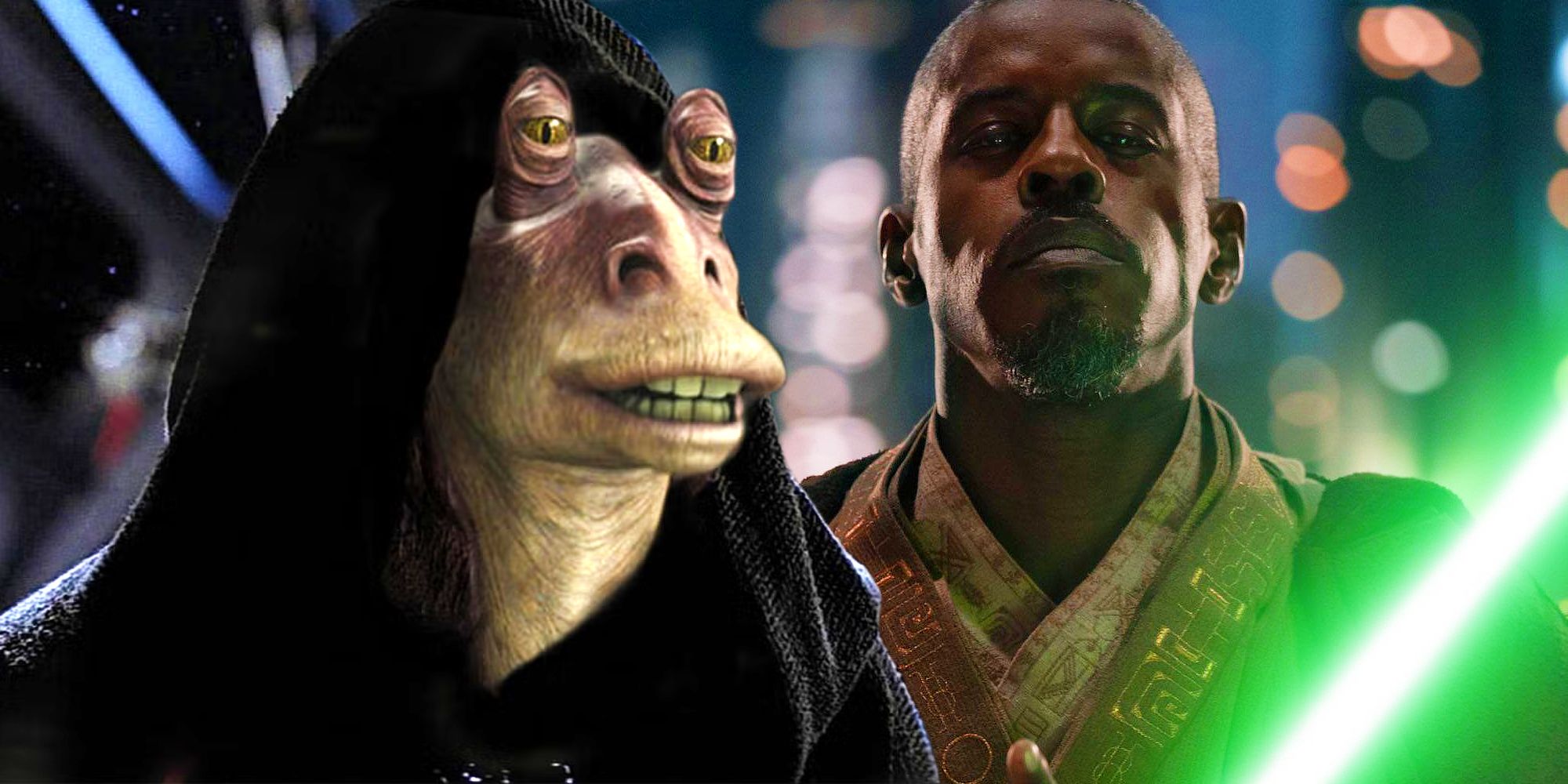 Ahmed Best se burla del regreso de Star Wars e insinúa que Darth Jar Jar podría convertirse por fin en una realidad