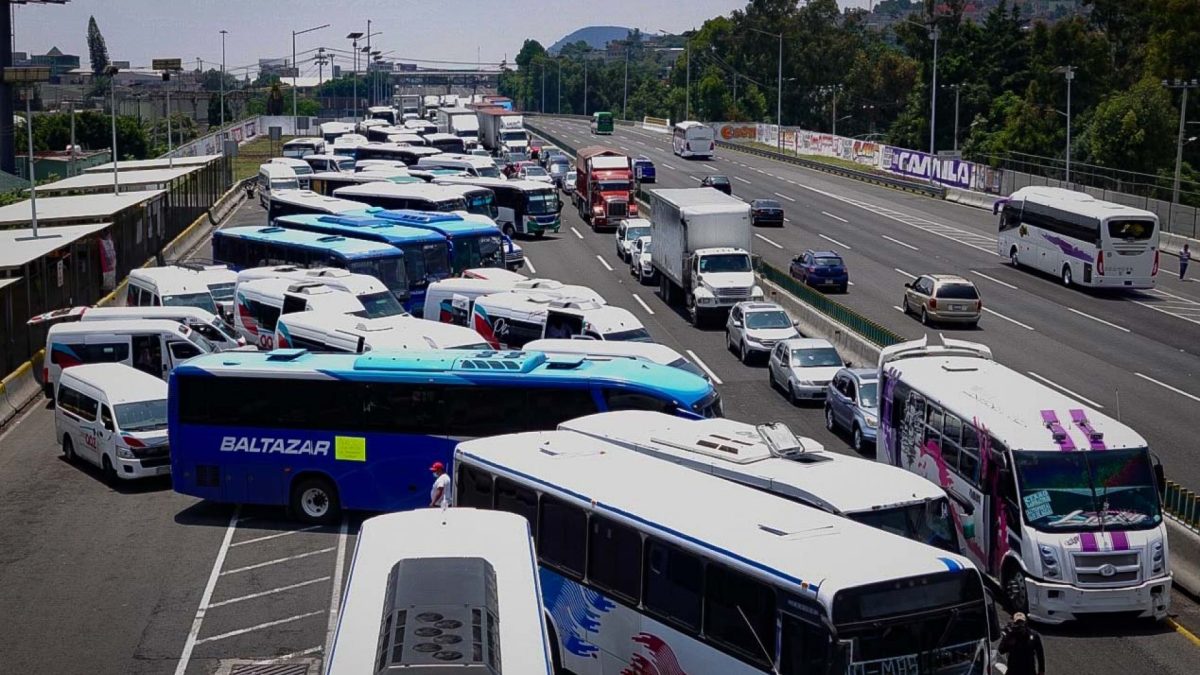 Anuncian bloqueos en la México -Pachuca para el 10 y 11 de marzo