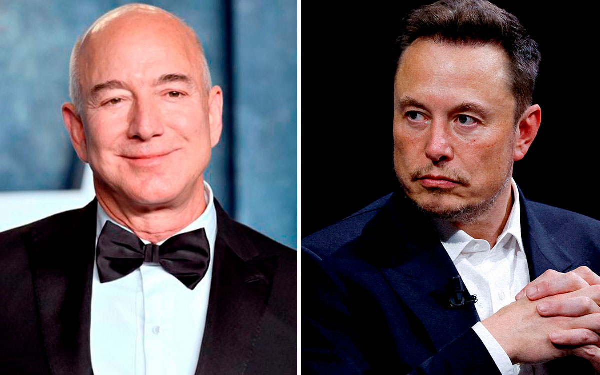 Bezos vuelve a superar a Musk como el hombre más rico del mundo