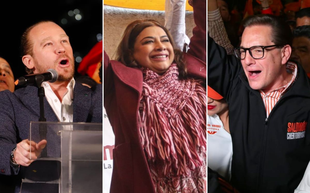 CDMX 2024: Brugada, Taboada y Chertorivski arrancan campañas