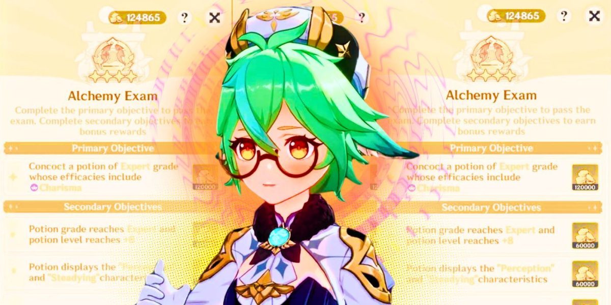 Cómo aprobar el examen de Ascensión de Alquimia en Genshin Impact