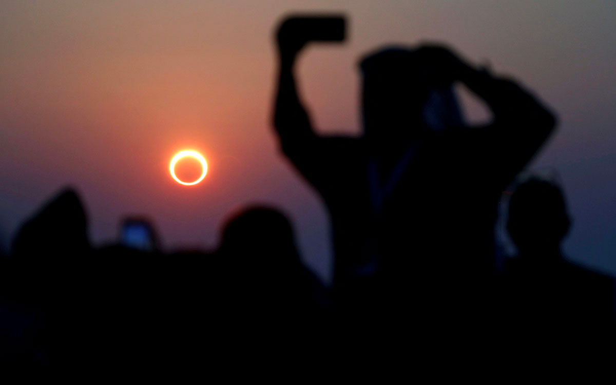 Condado en Texas declara estado de desastre por eclipse