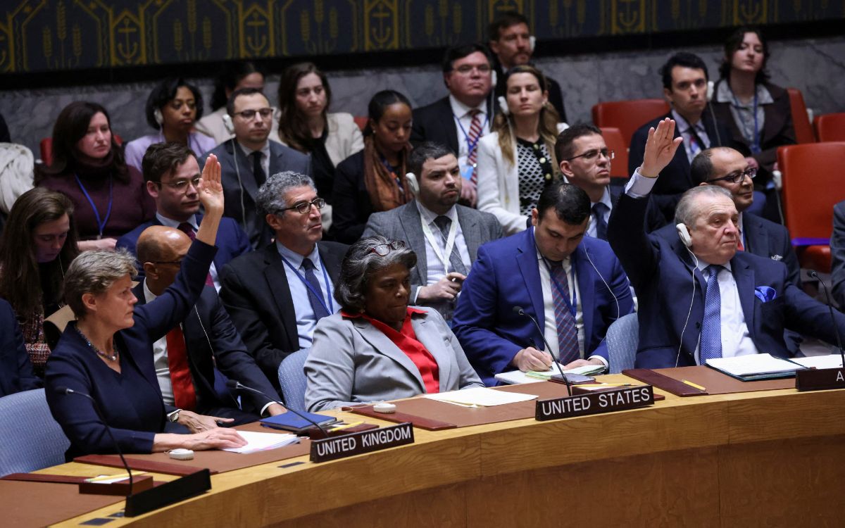 Consejo de Seguridad de la ONU aprueba una resolución que pide un alto el fuego "inmediato" en Gaza