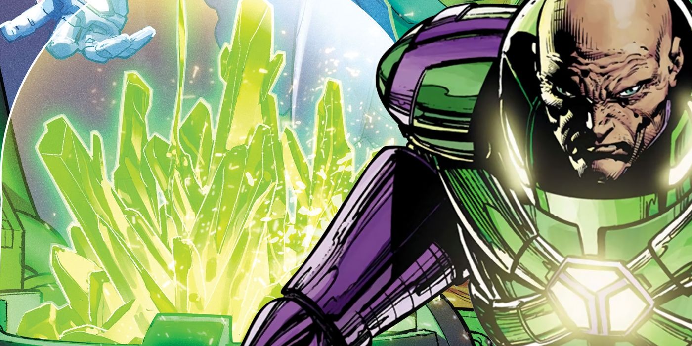 DC reescribe la historia de Superman con la nueva historia de Lex Luthor con kryptonita