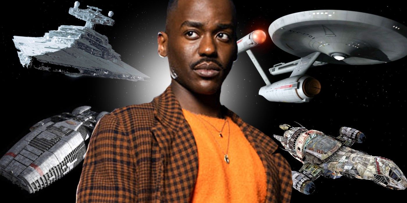 Doctor Who une Star Wars, Star Trek y más en un fanart crossover asombroso