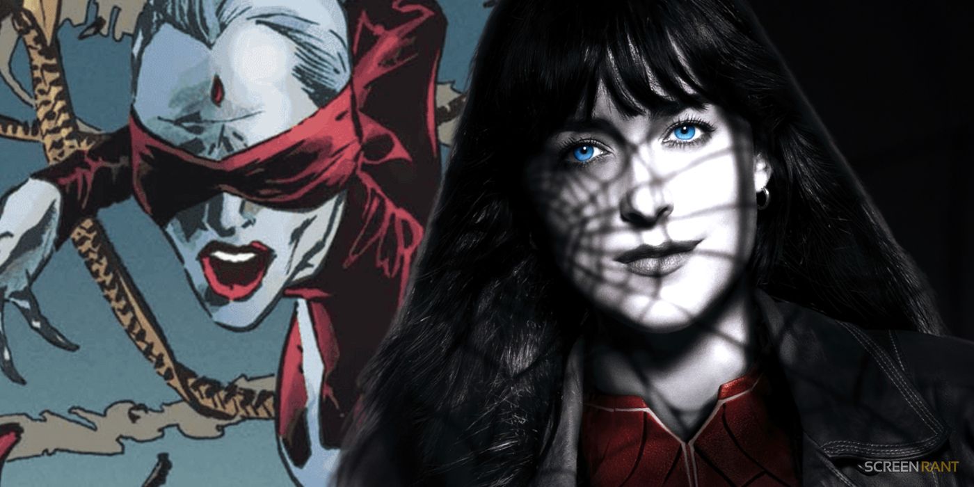 Los villanos que saltan de universo en universo Spider-Verse acaban de obtener su superarma: la versión malvada de Madame Web de Dakota Johnson