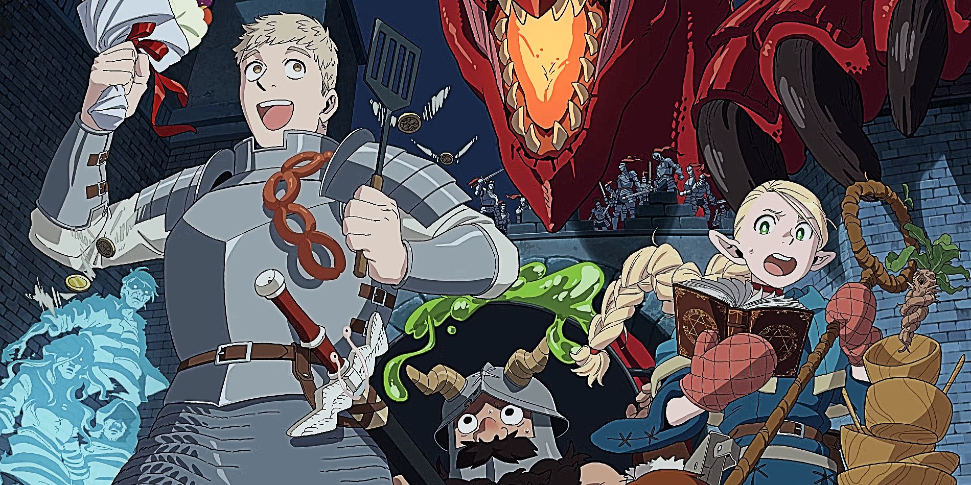 Delicious In Dungeon de Netflix recibe luz verde oficialmente para una segunda temporada