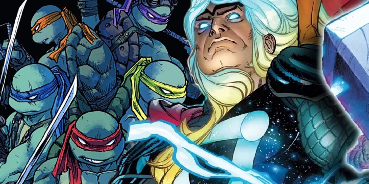 El nuevo escritor de TMNT tiene un discurso increíble para un crossover de Thor con Marvel