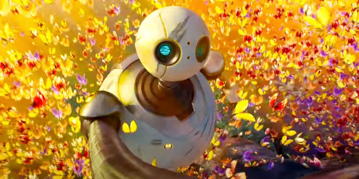 El tráiler de The Wild Robot: un robot náufrago explora conmovedoramente sus alrededores en una película magníficamente animada