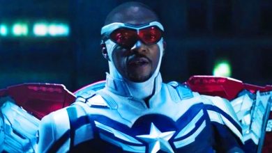 El traje rediseñado del Capitán América 4 se destaca en una promoción oficial después de fotos borrosas del set