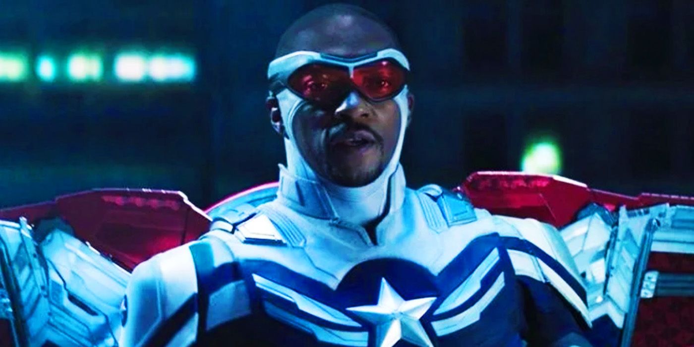 El traje rediseñado del Capitán América 4 se destaca en una promoción oficial después de fotos borrosas del set