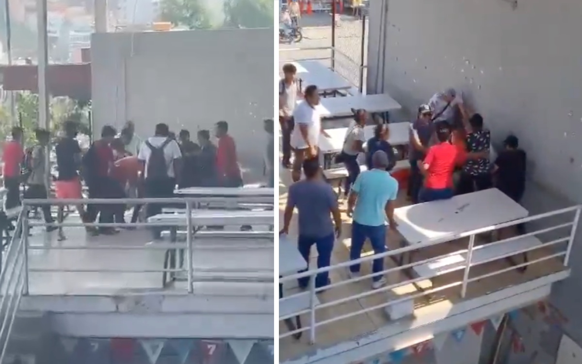 Hombres ingresan por la fuerza a prepa de Acapulco y golpean a alumno | Video