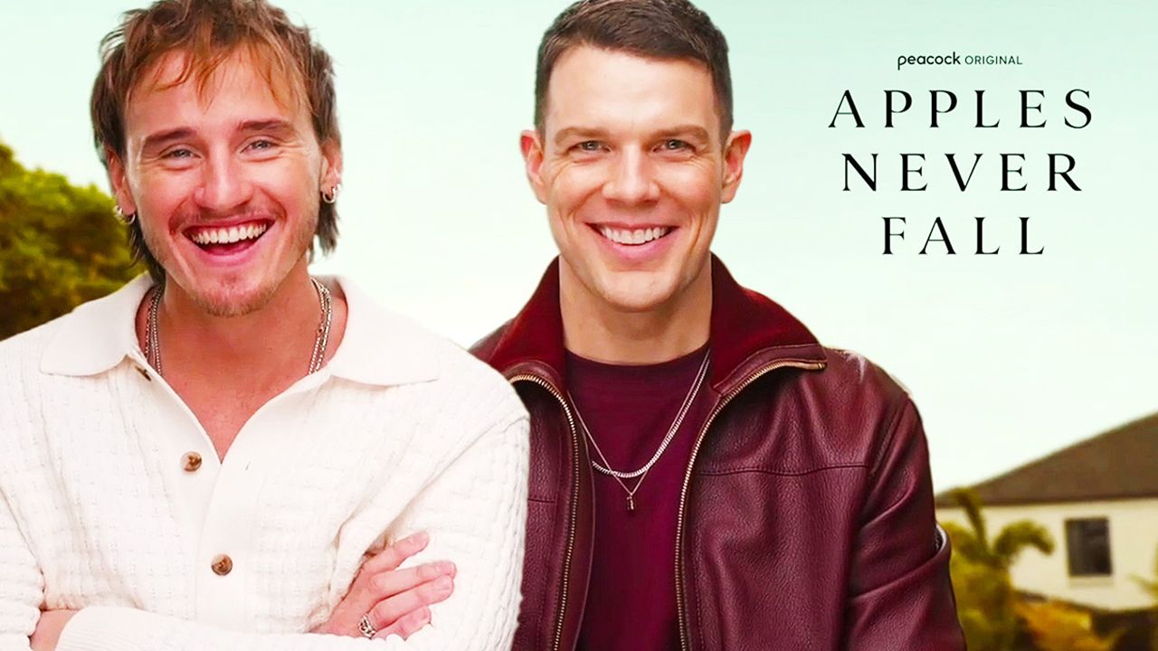 Jake Lacy y Conor Merrigan Turner sobre las manzanas nunca caen y la creación de personajes fáciles de odiar (pero alentadores)