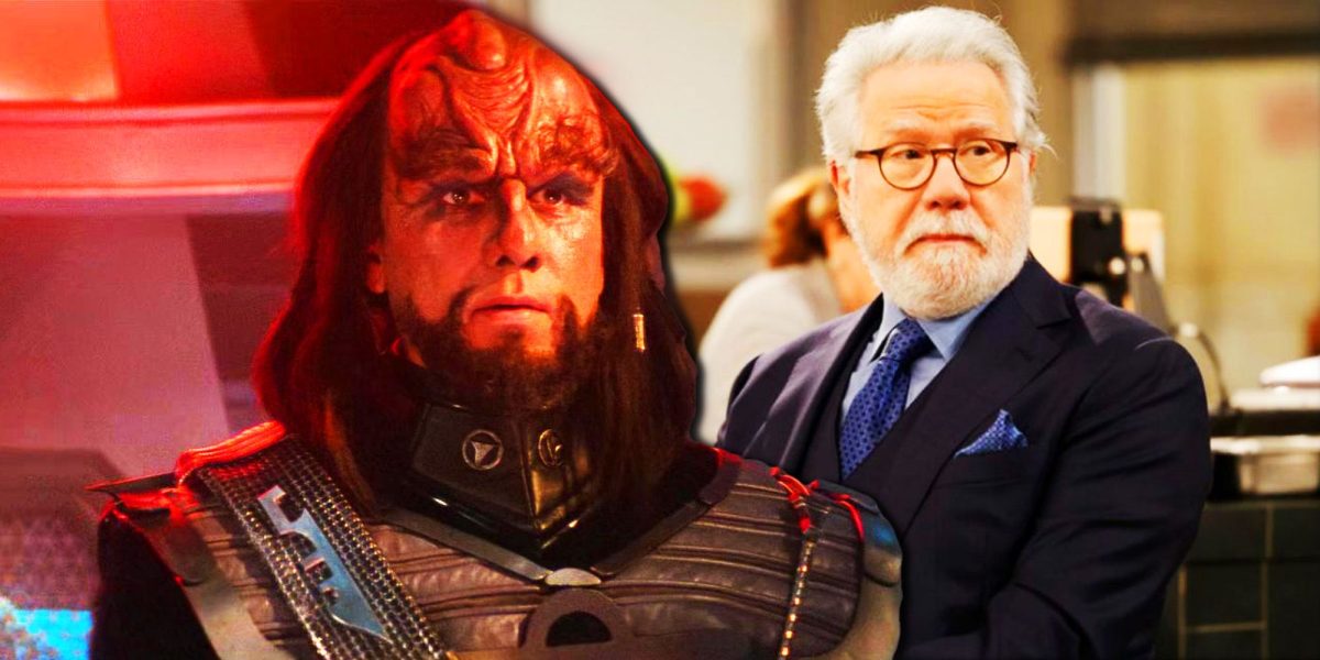 John Larroquette de Night Court interpreta a un klingon, ¡otra vez!  (Estaba en Star Trek 3)