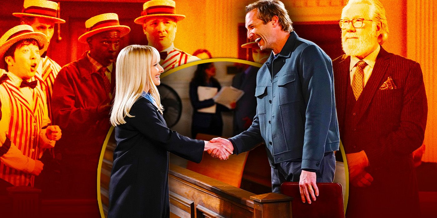 La estrella invitada de Night Court, Ryan Hansen, analiza el romance en pantalla con Abby Stone de Melissa Rauch