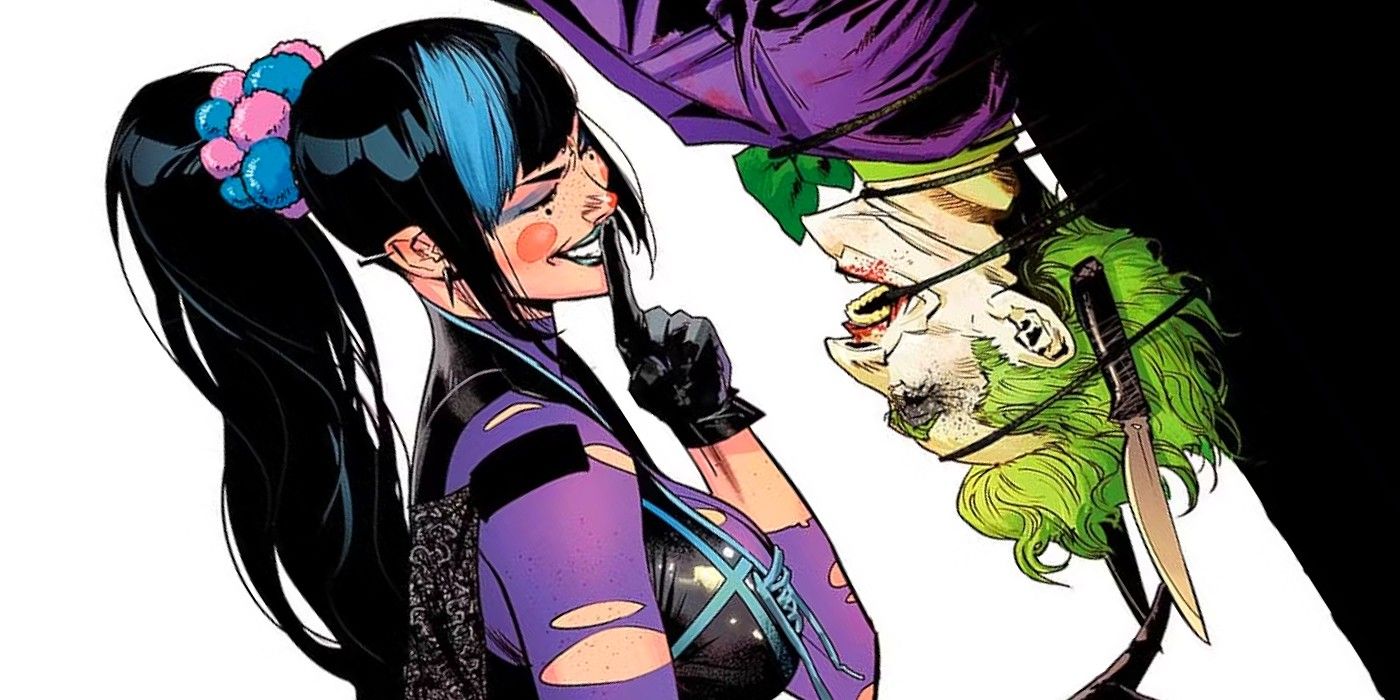 La novia del Joker lleva su relación a alturas peligrosas en una nueva portada