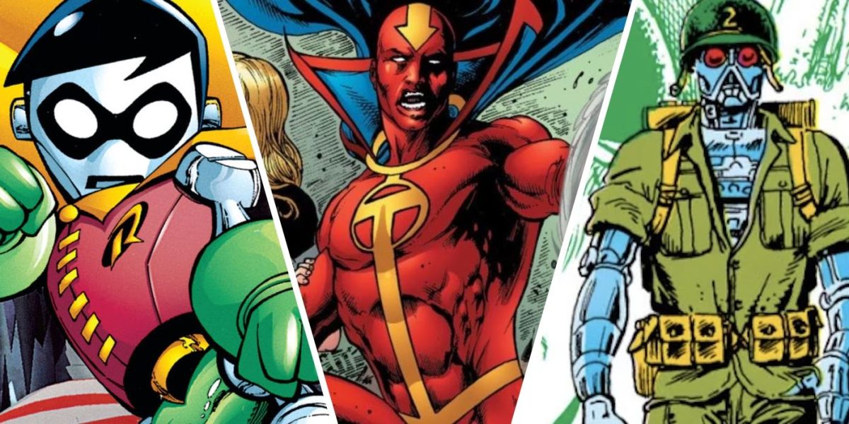 Los 10 héroes robots más geniales del universo DC